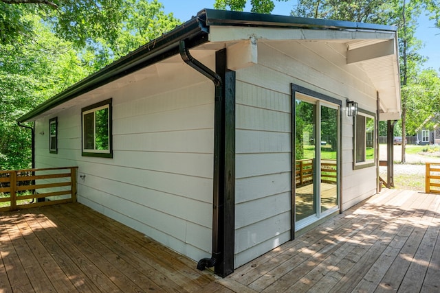 110 Fawn Trl, Mabank, TX 75156 - view of wooden deck