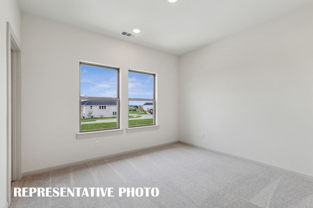 empty room with carpet