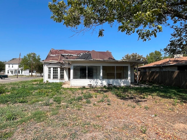 view of back of house