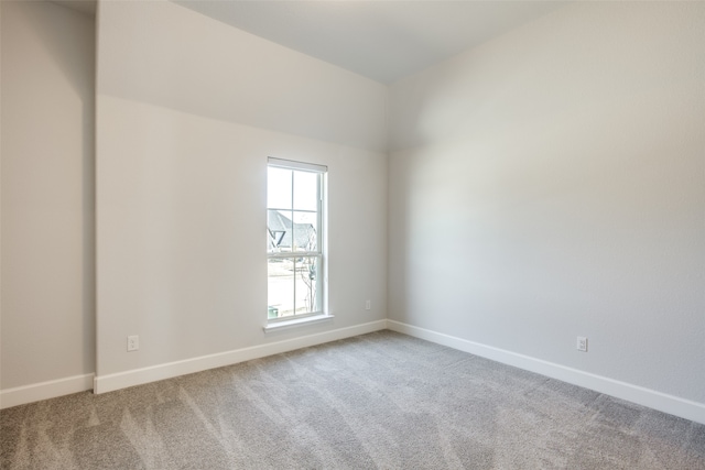 empty room featuring carpet