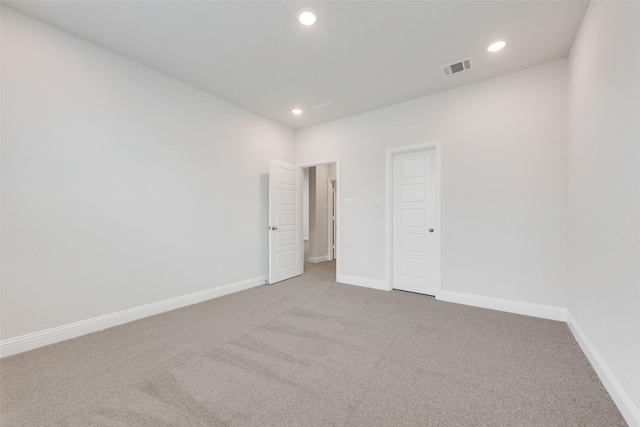 empty room with carpet floors