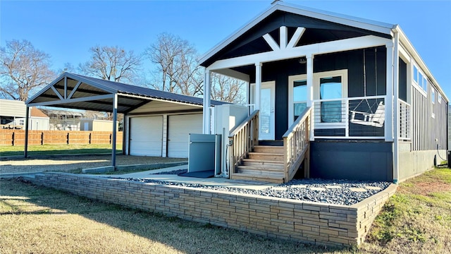 view of rear view of house