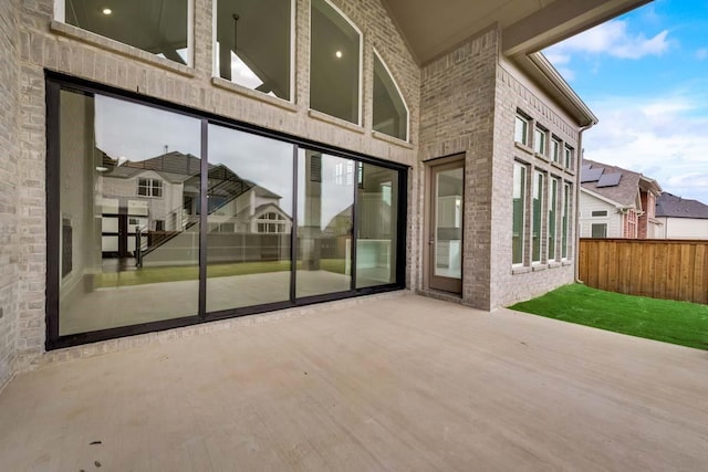 2802 Chandler Ct, Mansfield, TX 76063 - view of patio / terrace featuring fence