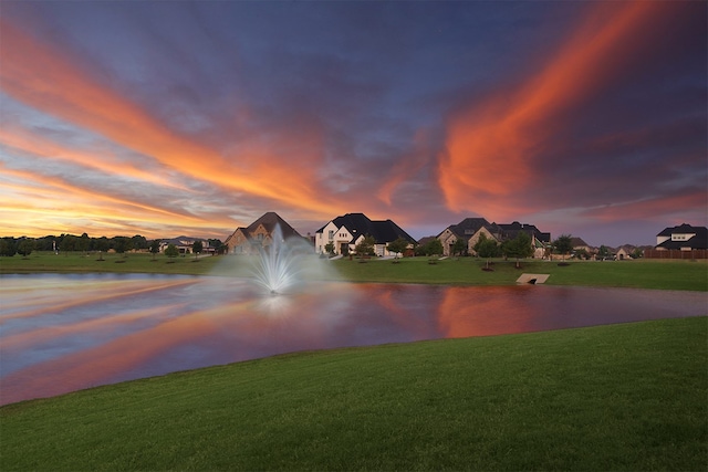2802 Chandler Ct, Mansfield, TX 76063 - water view featuring a residential view