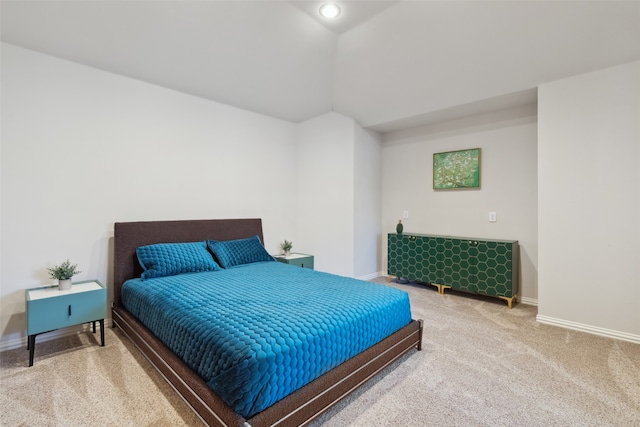 bedroom featuring carpet flooring