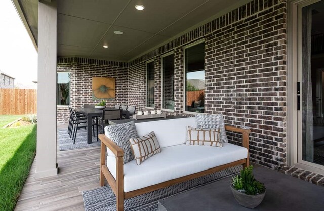 4127 Olmsted Dr, Rockwall, TX 75032 - view of patio