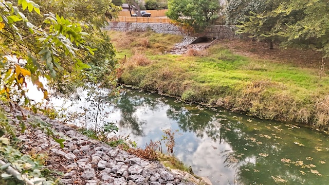 view of water feature