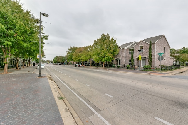 view of street