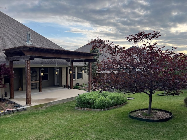 exterior space featuring a patio area