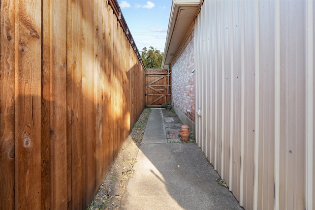 view of property exterior