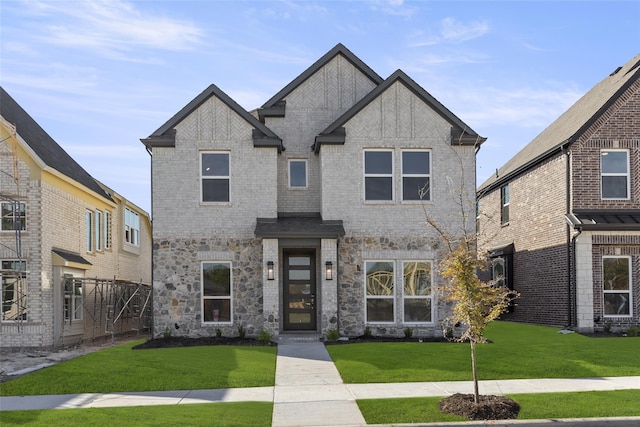 8108 Caprock Trl, Rowlett, TX 75089 - view of front of property featuring stone siding and brick siding