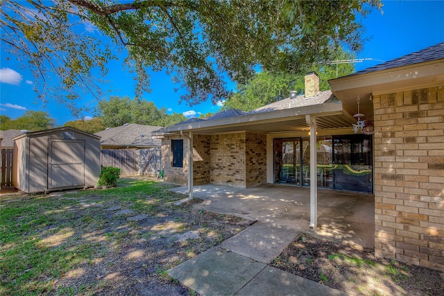 exterior space with a patio area