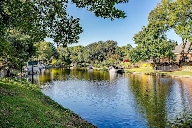 property view of water