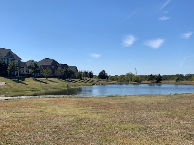 property view of water