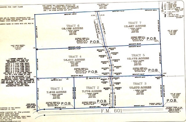 172 Fm 601, Albany TX, 76430 land for sale