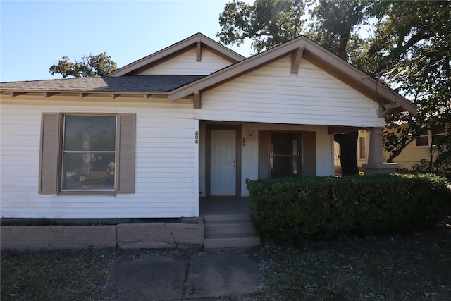 view of front of house