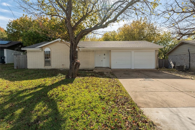 ranch-style house with a garage