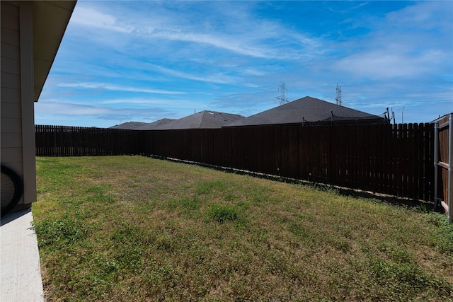 1020 Nicole Way, Fort Worth, TX 76028 - view of yard with a fenced backyard