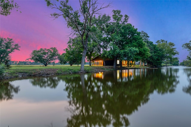 property view of water