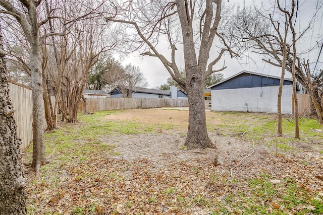 view of yard