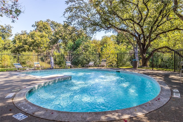 view of swimming pool