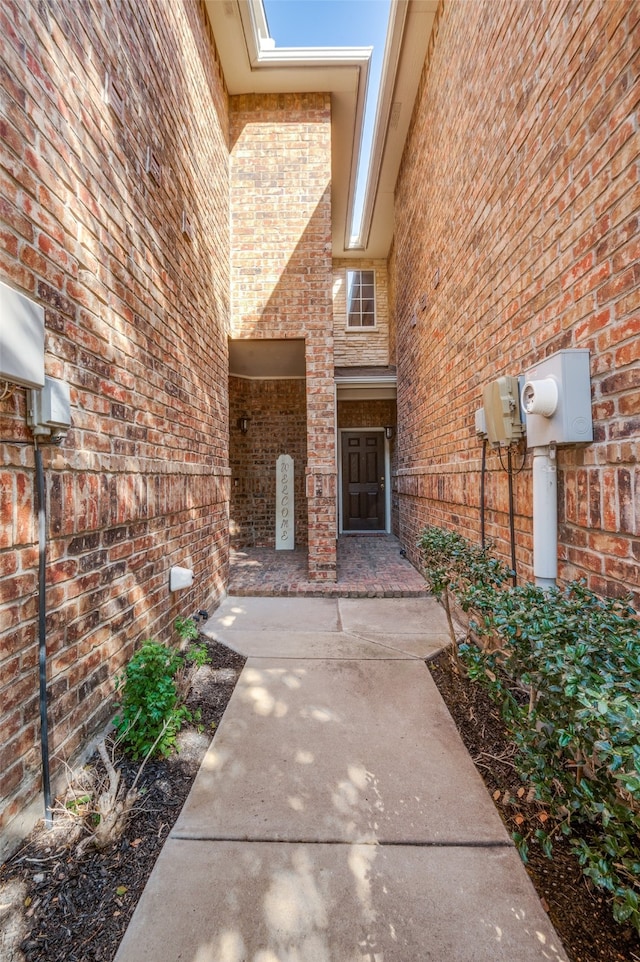 view of property entrance