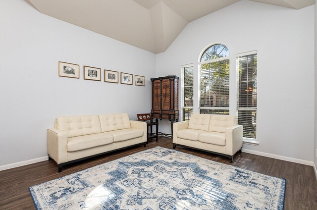 bedroom featuring dark hardwood / wood-style floors and ceiling fan