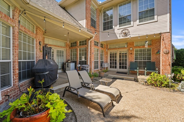 exterior space featuring a patio area