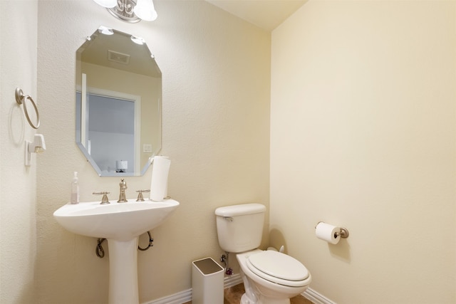 bathroom with toilet