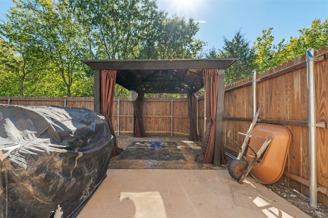 view of patio / terrace with grilling area