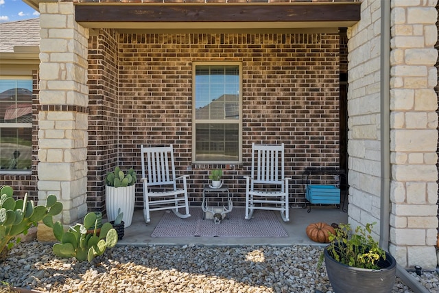 view of patio / terrace featuring a porch