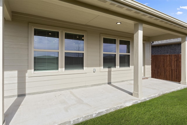 view of patio / terrace