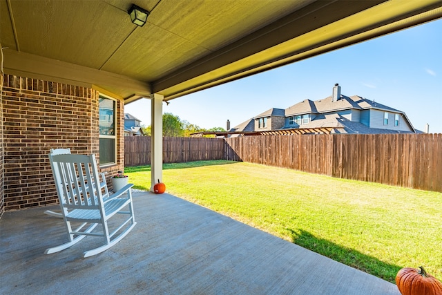 view of patio