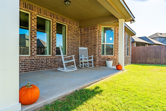 view of patio