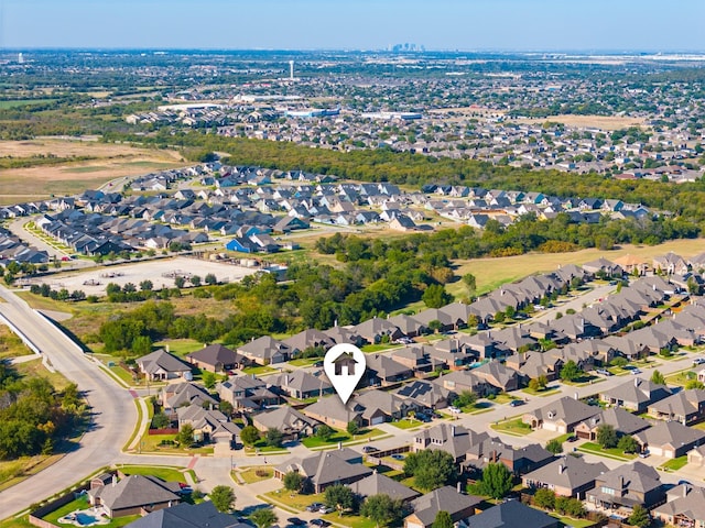 1772 Laramie Ln, Burleson, TX 76028 - aerial view of property and surrounding area with nearby suburban area
