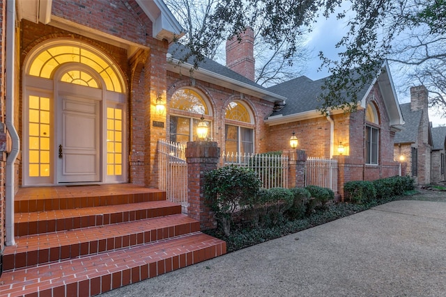 view of property entrance