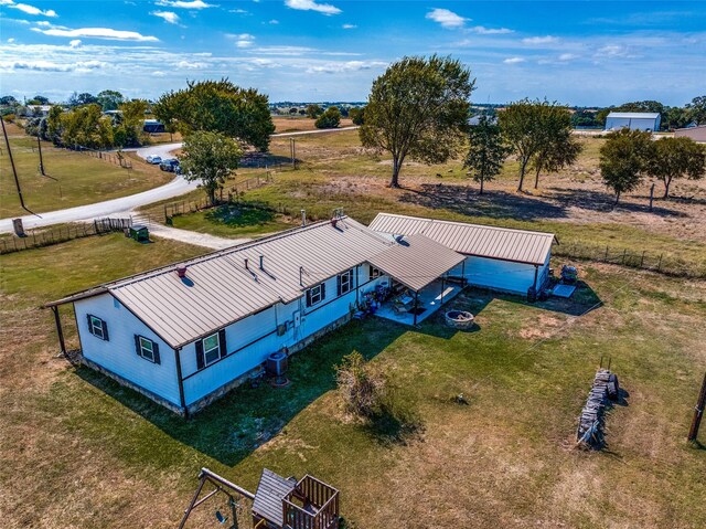 152 County Road 4678, Boyd, TX 76023 - view from above of property with a tree filled landscape