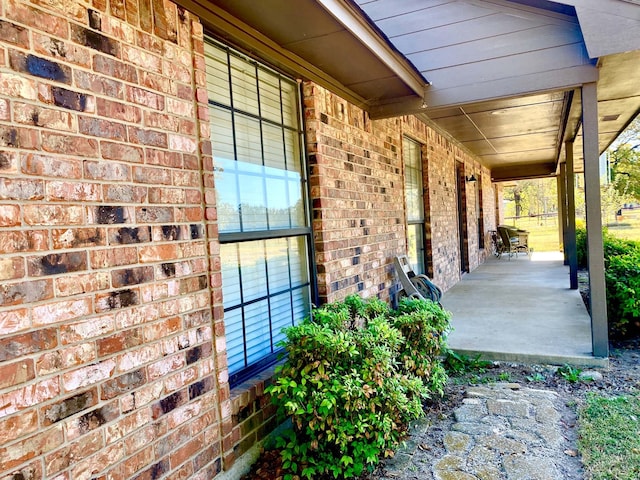 view of patio / terrace featuring covered porch