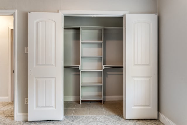 view of closet