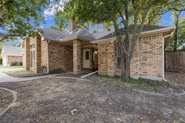 view of ranch-style house