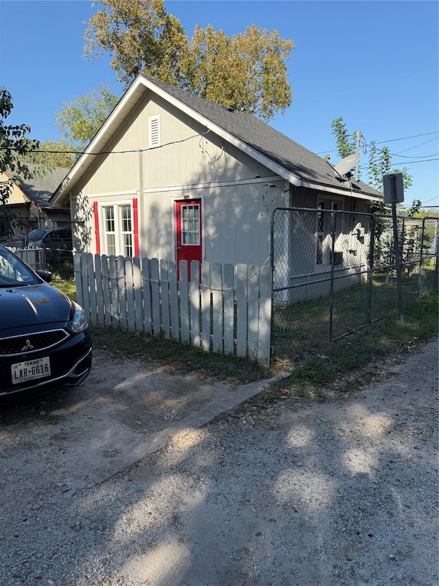 view of property exterior