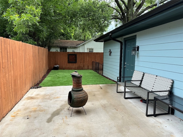 view of patio