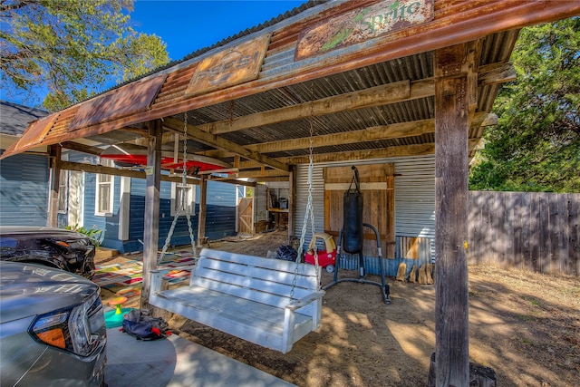 view of patio