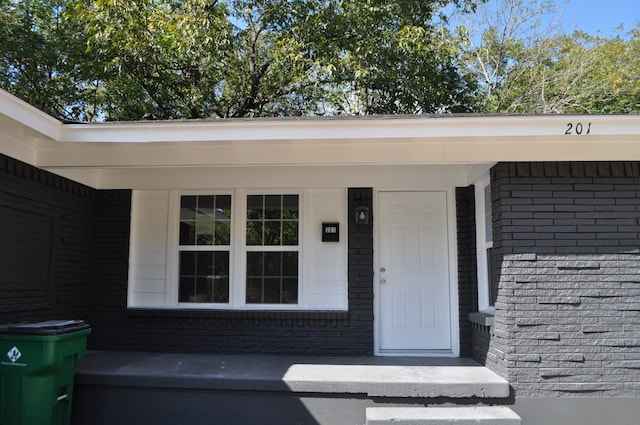 view of property entrance