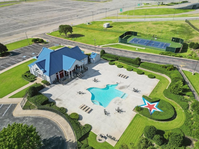bird's eye view