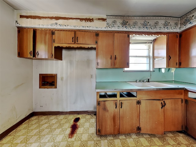 kitchen with sink