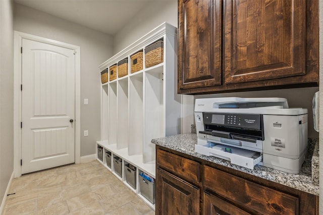 7817 Bella Flora Dr, Fort Worth, TX 76126 - mudroom featuring baseboards