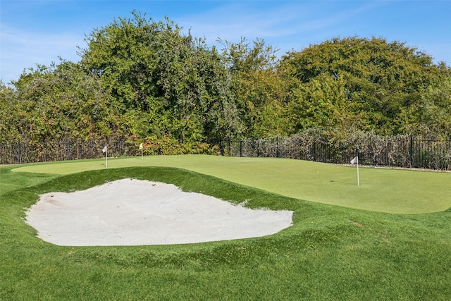 7817 Bella Flora Dr, Fort Worth, TX 76126 - view of home's community featuring fence and view of golf course
