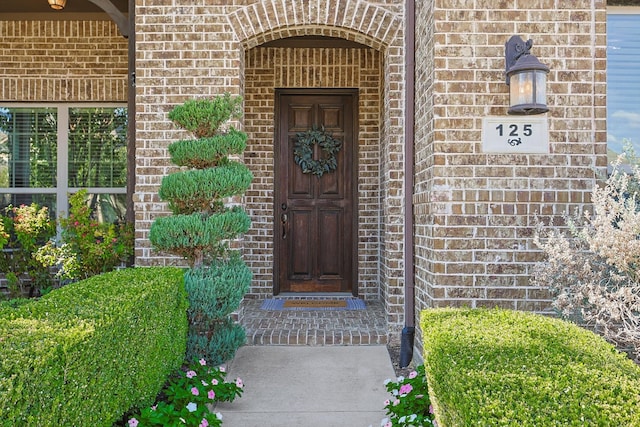 view of entrance to property