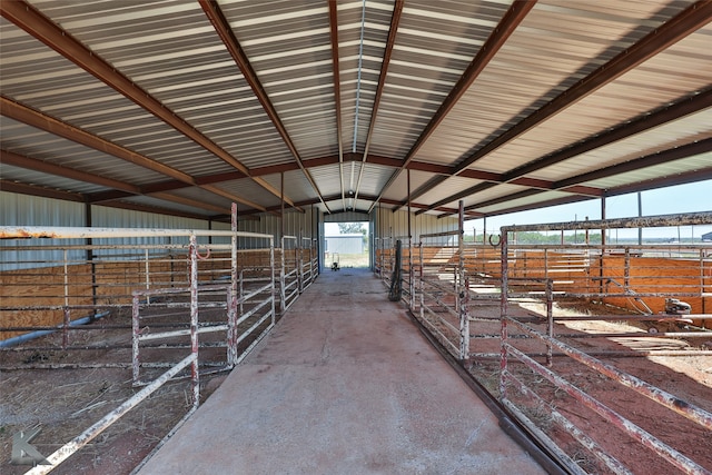 view of stable